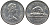 Канада 5 центов 1980 бобр, Елизавета II (1952-) KM 60.2 никель 4128-553