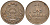 Латвия 1 сантим 1932 первая Республика (1918-1939) KM 1 бронза 112-538