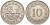 Мальта 10 центов 1972 баржа Великого магистра KM 11 медно-никель 3855-1113