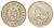 Гватемала 25 сентаво 1993 KM 278 медно-никель UNC 4628-1036