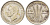Австралия 3 пенса 1948 m, Георг VI (1937-1952), без букв KM 37а серебро 4516-142