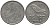 Норвегия 25 эре 1972 Улаф V (1958-1991), синица KM 407 медно-никель 3309-652
