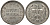 Германия 3 марки 1924 F, Веймарская Республика, цена по каталогу MT 200 евро J. 312, KM 43 серебро  UNC  00-803-54