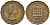 Великобритания 3 пенса 1959 Елизавета II (1952-2022) KM 900, Spink 4153 никель латунь  4603-134
