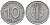 ГДР 10 пфеннигов 1948 A KM 3 алюминий 201-715