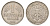 ФРГ 1 марок 1956 D KM 110, J 385 медно-никель 4675-253