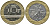 Франция 10 франков 1991 тип гений Бастилии KM 964.1, Le Frank 375.6 биметалл 65-1034
