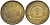 Франция 1 франк 1934 тип Morlon KM 885, Le Franc 219.5 алюминиевая бронза 4116-1221
