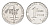 Западная Африка (BCEAO) 1 франк 2001 KM 8 нержавеющая сталь UNC 4651-865