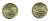 Индонезия 100 рупий 1995 гонки на быках KM 53 алюминиевая бронза UNC 176-935