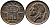 БЕЛЬГИЯ 50 САНТИМОВ 1973 BELGIQUE KM 148.1 бронза 4387-638