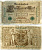Германия 1000 Марок 1910 21 апреля 1910, Буква D, номер семизначный, серия B, ЗЕЛЁНАЯ ПЕЧАТЬ Pick 45b, Розенберг 46b бумага 00-00
