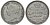Канада 5 центов 1886 большая 6, Виктория (1837-1901) серебро 4588-1048