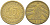 ГЕРМАНИЯ 10 РЕНTЕНПФЕННИГОВ 1924 A KM 33, J. 309, Weege 8 алюминиевая бронза 210-322