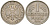 ФРГ 1 марка 1950 G KM 110, J. 385 медно-никель 4159-1026