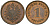 Германия 1 пфенниг 1876 A, Вильгельм I (1871-1888) KM 1, J. 1 медь aUNC 1525-411