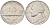 США 5 центов 1991 D, Джефферсон KM A192 медно-никель 4611-215