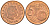 Люксембург 5 евроцентов 2011 KM 77 сталь плакированная медью UNC 4147-822
