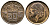 БЕЛЬГИЯ 50 САНТИМОВ 1970 BELGIQUE KM 148.1 бронза 4383-1159