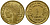 Франция 1 франк 1939 тип Морлон KM 885, LE FRANC 219.10 алюминиевая бронза 4601-732