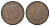 Испания 10 сентимо 1877 OM, Альфонсо XII (1874-1885) KM 675 бронза 4692-846