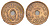 Дания 5 эре 1930 N, Кристиан X (1912-1947) KM 828 бронза 4657-246