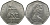 Великобритания 50 пенсов 1969 Елизавета II (1952-2022) KM 913, Spink 4223 (H1) медно-никель UNC 114-232