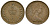 Великобритания 1/2 пенни 1971 Елизавета II (1952-2022) KM 914, Spink 4239 бронза 4136-1136