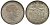 Дания 2 кроны 1930 N; AH, 60 лет королю Кристиану X (1870-1930) KM 829 серебро 69-424