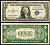 США 1 доллар 1935 D, серебряный сертификат, голубая серия Pick 416 D2 бумага 435-31-2-1