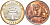 Китай 5 юаней 1993 панда KM 483 серебро BUNC 1071-10-31