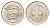 Эстония 1 крона 1993 KM 28 медно-никель UNC 4686-1253
