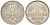 ФРГ 1 МАРКА 1960 J KM 110, J. 385 медно-никель 4551-1242