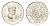 Филиппины 10 сентимо 1975 KM 207 медно-никель PROOF 1524-2044