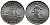 Франция 1 франк 1918 сеятель KM 844.1, Le Franc 217.24 серебро UNC 259-722