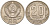 СССР 20 КОПЕЕК 1954 Федорин 99, ДИСК СОЛНЦА С ТОНКИМ ВЕНЧИКОМ KM 118 медно-никель 119-1232