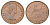 Великобритания 1 пенни 1966 Елизавета II (1952-2022) KM 897, Spink 4157 бронза 4526-435
