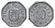 Камберг 10 пфеннигов 1917 Funck 74.2, Men05 4155.2, Men18 5301.2 цинк 4659-253