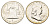 США 1/2 доллара (50 центов) 1957 D, Бенджамин Франклин, колокол KM 199 серебро aUNC 1530-1235