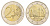ФРГ 2 евро 2014 D, церковь Св. Михаэля, Нижняя Саксония KM 334 биметалл    55-741