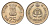 Индия 25 пайс 1982 IX Азиатские игры KM 52 медно-никель UNC 4164-229