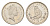 Гибралтар 5 пенсов 1992 KM 22.2 медно-никель UNC 4668-515