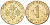 Австрия 1 шиллинг 1965 KM 2886 алюминиевая бронза UNC 4561-1227