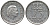 Нидерланды 25 центов 1969 Юлиана (1948-1980) KM 183 никель 71-1032