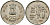 Индия 25 пайсов 1981 FAO KM 51 медно-никель UNC 94-816