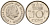 Нидерланды 10 центов 1979 Юлиана (1949-1980) KM 182 никель    4598-341