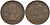Великобритания 1/2 пенни 1956 Елизавета II (1952-2022) KM 896, Spink 4158 бронза 4146-253