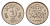 Пакистан 25 пайс 1979 KM 37 медно-никель UNC 4189-547