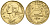 Франция 5 сантимов 1974 тип Марианна KM 933 медь алюминий никель    4152-1224