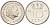 НИДЕРЛАНДЫ 10 ЦЕНТОВ 1968 ЮЛИАНА KM 182 никель 4547-841